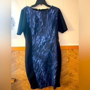 Beautiful never worn Tahari dress black label